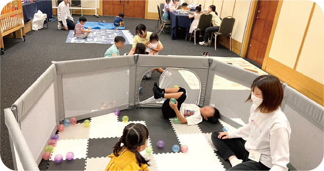 研修、セミナーなどの出張保育